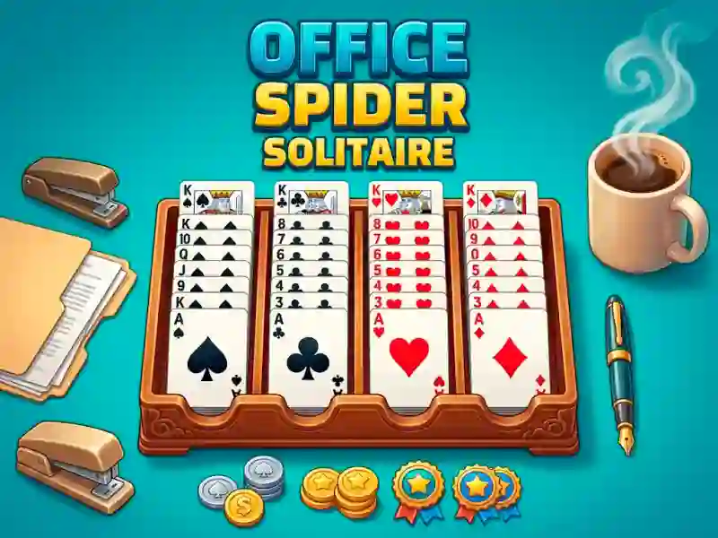 Žaidimas Office Spider Solitaire internete
