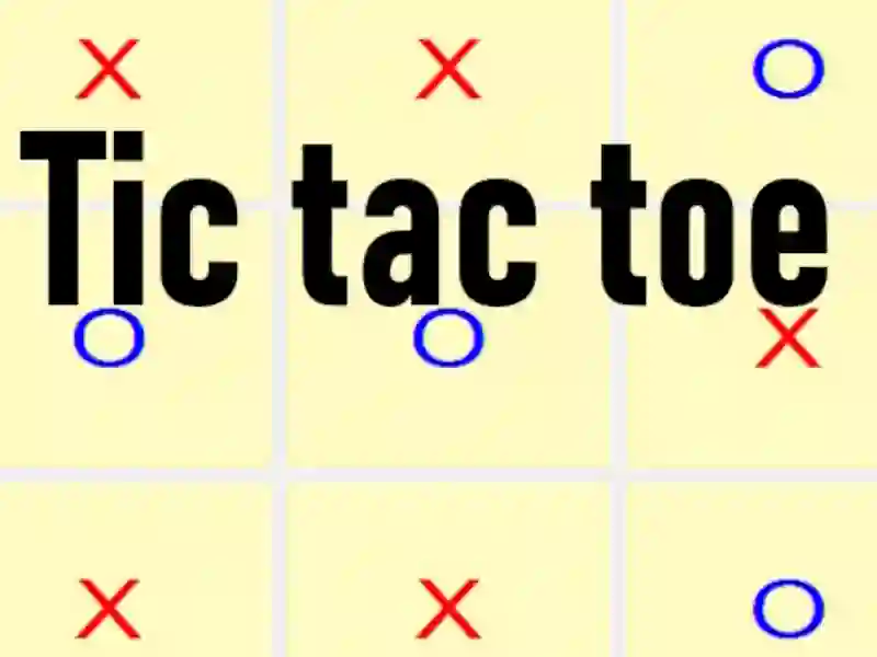 Žaidimas Tic tac toe internete Žaidimas Tic tac toe internete