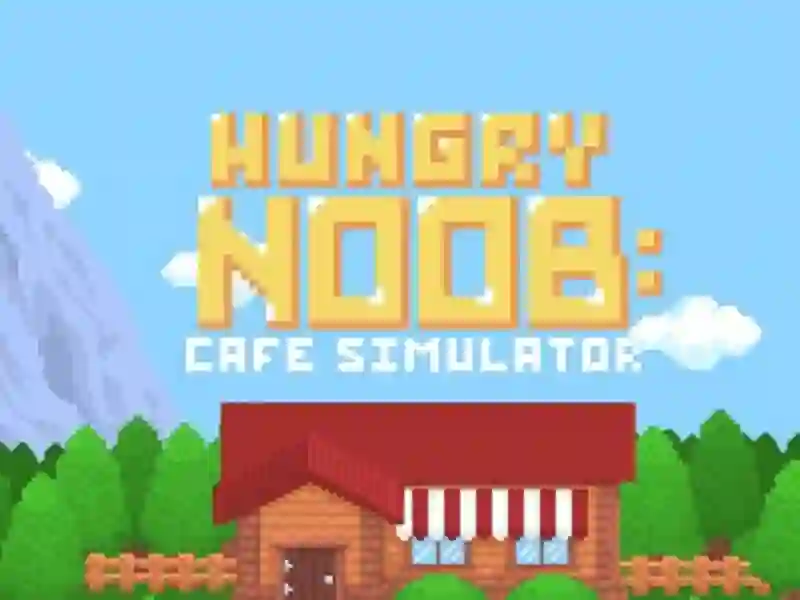 Žaidimas Hungry Noob Cafe Simulator internete