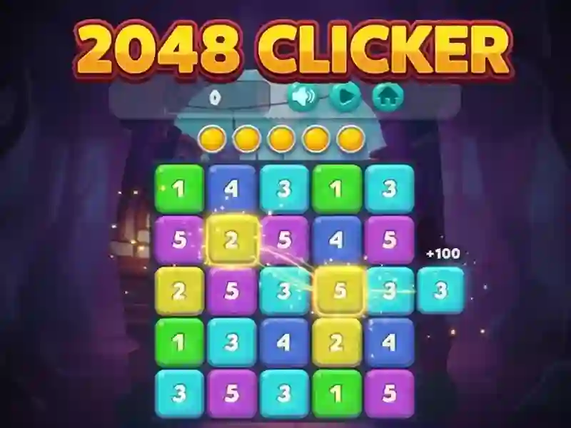 Žaidimas 2048 Clicker internete Žaidimas 2048 Clicker internete