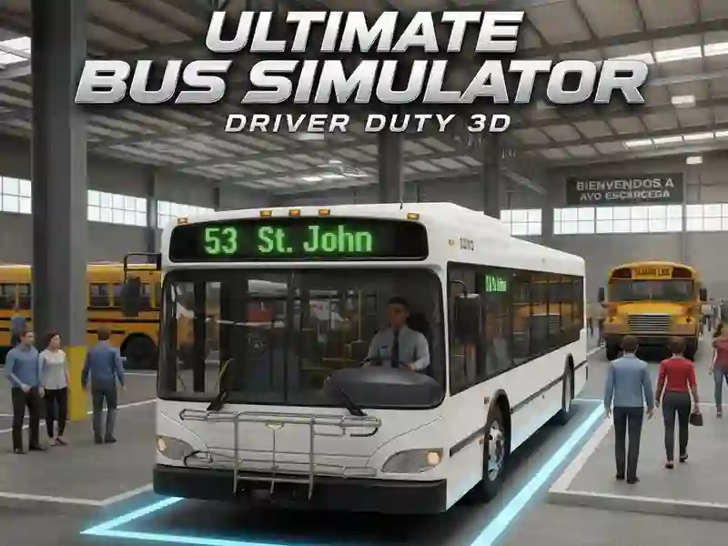 Žaidimas Ultimate Bus Simulator Driver Duty 3D internete