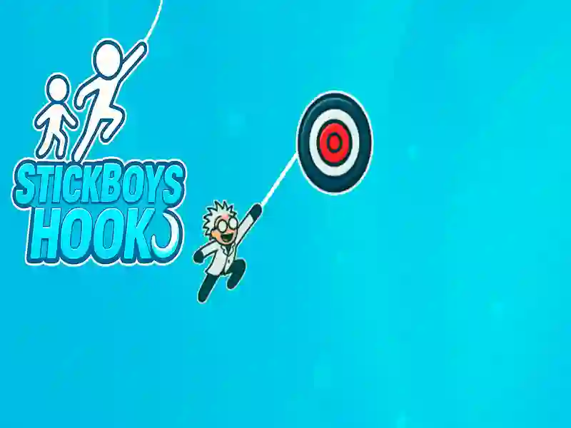 Žaidimas „Stickboys Hook“ internete Žaidimas „Stickboys Hook“ internete