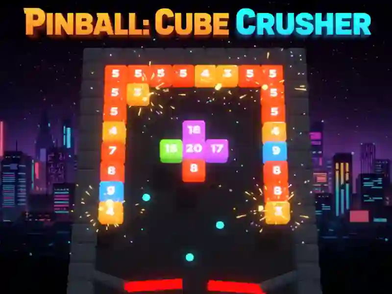 Žaidimas Pinball: Cube Crusher internete