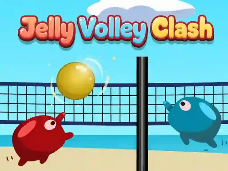 Žaidimas Jelly Volley susidūrimas internete