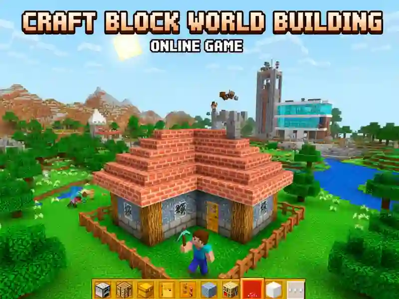 Žaidimas Craft Block World Building internete