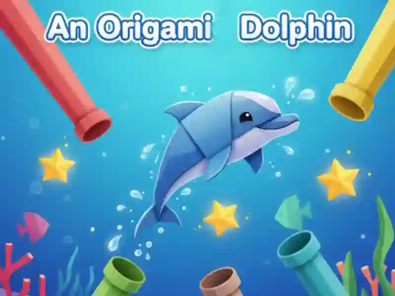 Žaidimas Origami delfinas internete