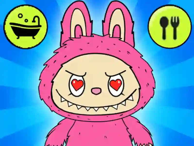 Žaidimas Mano kalbantis Labubu internete