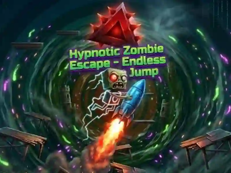 Žaidimas Hypnotic Zombie Escape Endless Jump internete