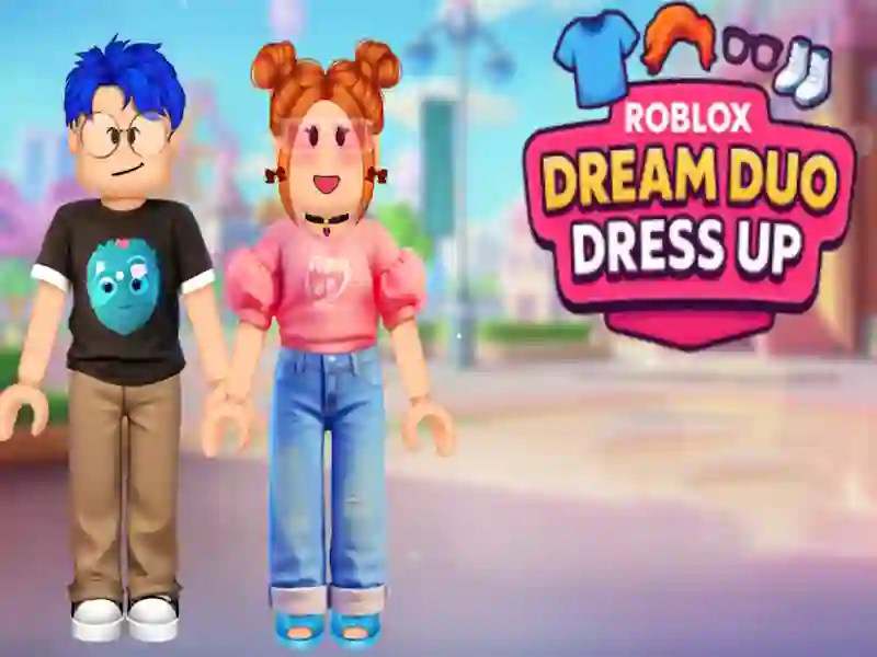 Žaidimas „Roblox Dream Duo“ apsirengs internete