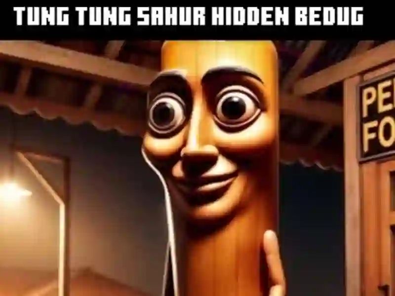 Žaidimas Tung Tung Sahur paslėptas lovas internete