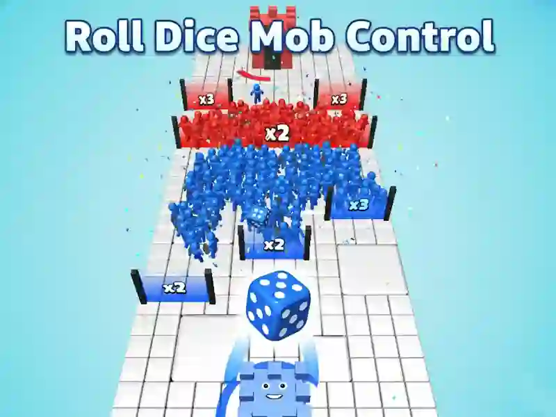 Žaidimas Roll Dice Mob Control internete