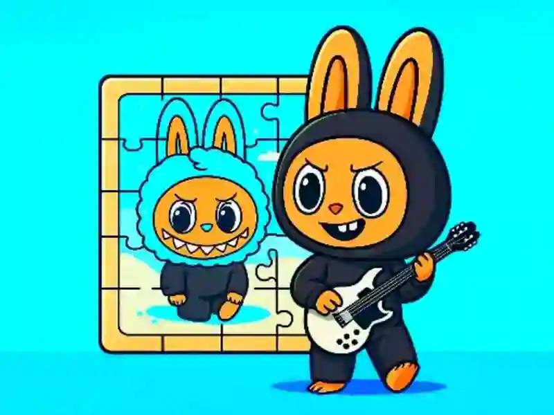 Žaidimas Labubu galvosūkių iššūkis internete