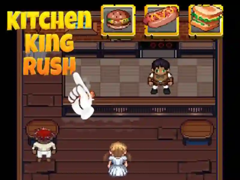 Žaidimas Virtuvė King Rush internete