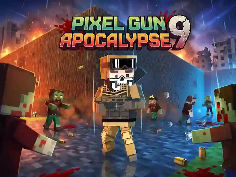 Žaidimas Pixel gun apocalypse 9 internete