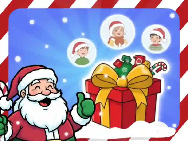 Žaidimas Gift Merge Santa World Tour internete