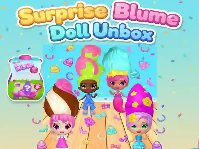 Žaidimas Nustebink Blume Doll Unbox internete