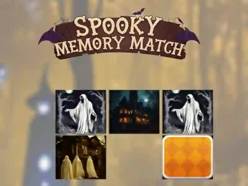 Žaidimas „Spooky“ atminties atitiktis internete