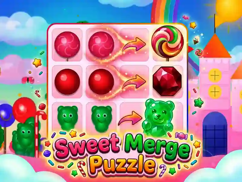 Žaidimas Sweet Merge Puzzle internete