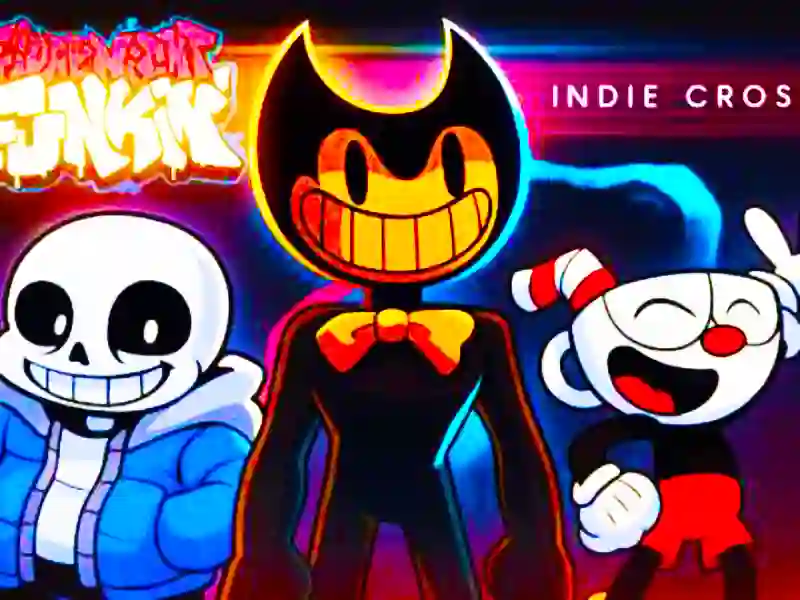 Žaidimas Fnf vs indie cross internete