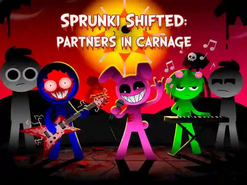 Žaidimas Sprunki Shifted: Partners in Carnage internete