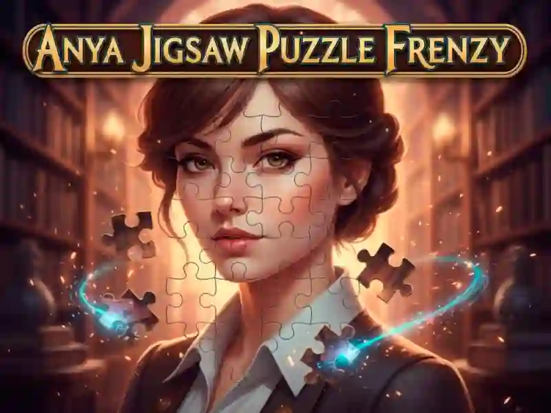 Žaidimas Anya Jigsaw Puzzle Frenzy internete