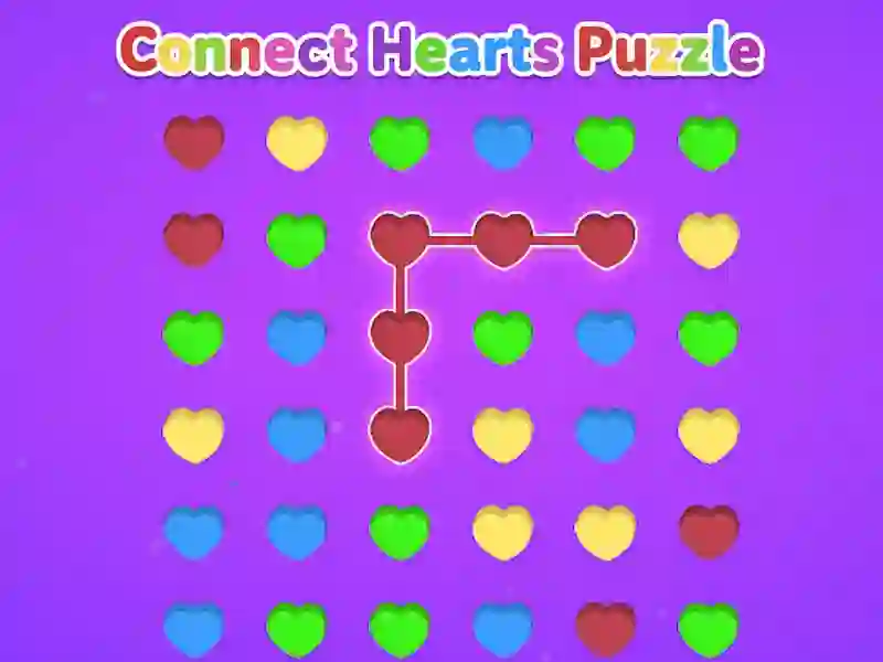Žaidimas „Connect Hearts“ galvosūkis internete