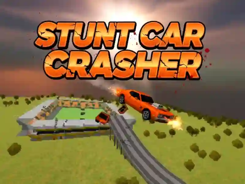 Žaidimas Stunt Car Crasher internete
