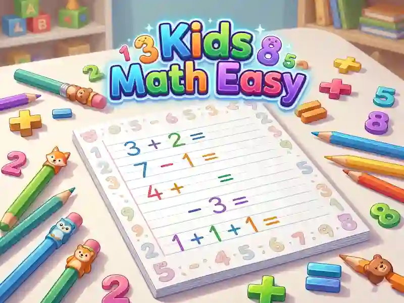 Žaidimas Kids Math Easy internete