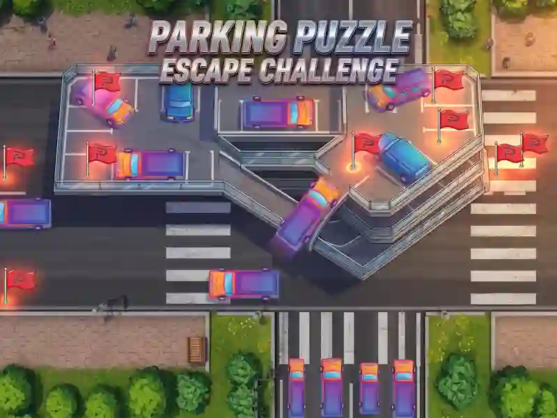 Žaidimas Parking Puzzle Escape Challenge internete