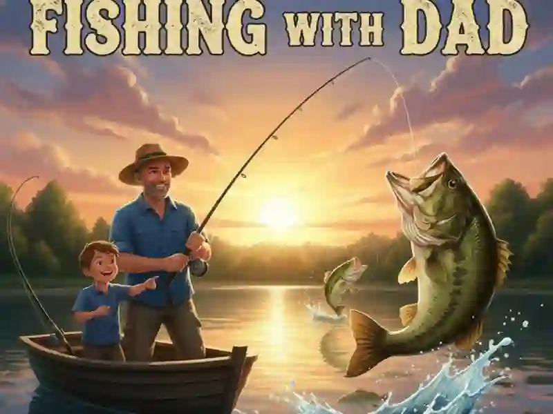 Žaidimas Žvejyba su tėčiu internete
