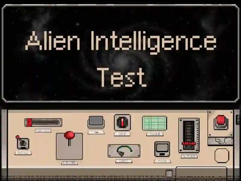 Žaidimas Alien Intelligence testas internete Žaidimas Alien Intelligence testas internete