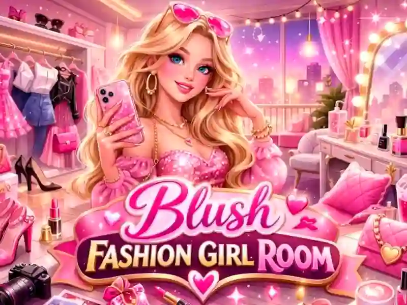 Žaidimas Blush Fashion Girl Room internete