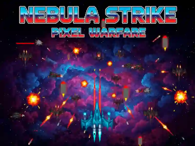 Žaidimas Nebula Strike Pixel Warfare internete
