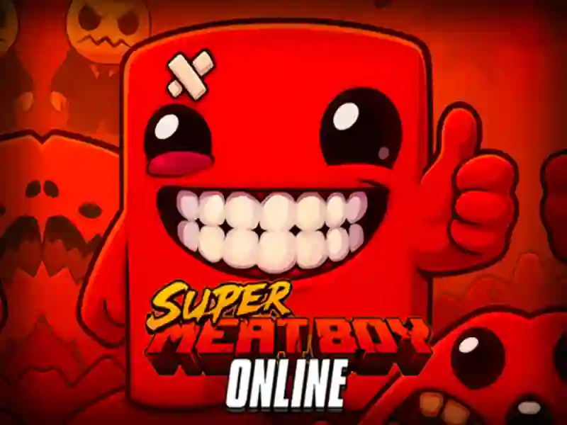Žaidimas „Super Meat Boy“ internete internete
