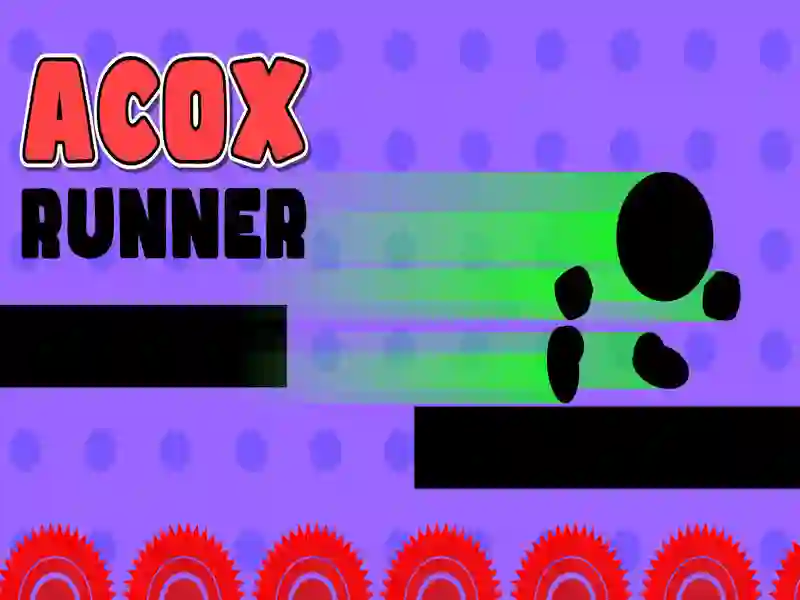 Žaidimas „Acox Runner“. internete