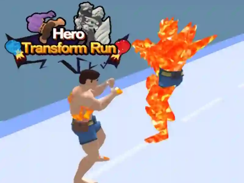 Žaidimas Herojų transformacijos bėgimas internete Žaidimas Herojų transformacijos bėgimas internete