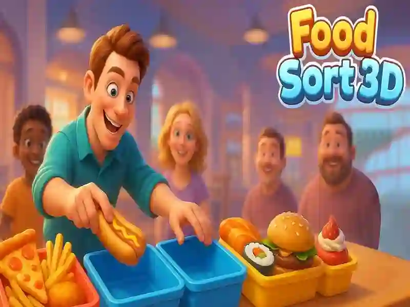 Žaidimas Maisto rūšiavimas 3D internete