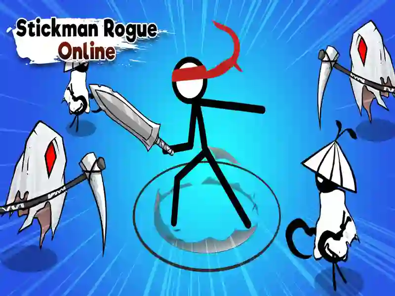 Žaidimas „Stickman Rogue Online“ internete