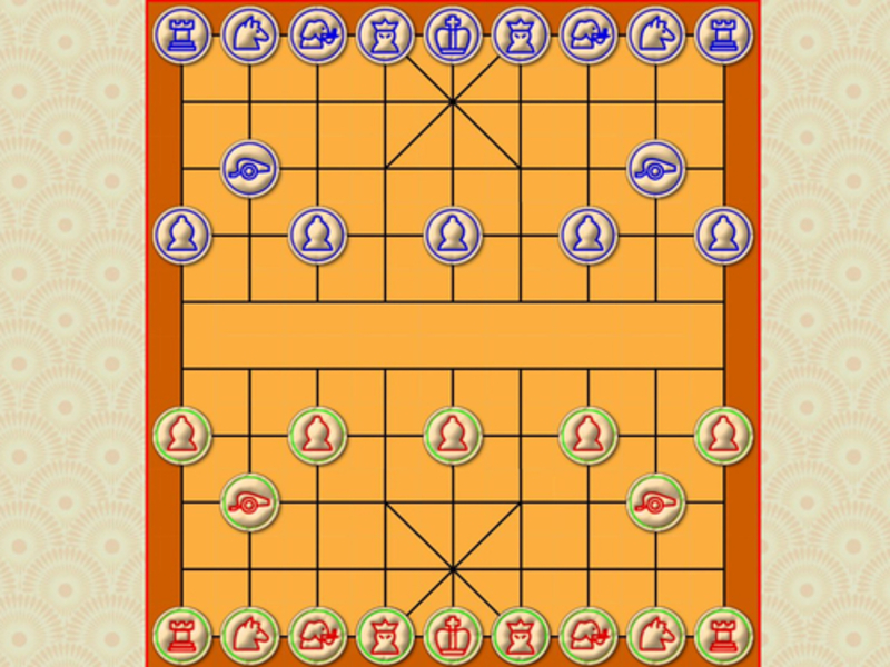 Žaidimas Xiangqi kinų šachmatų dvikova internete