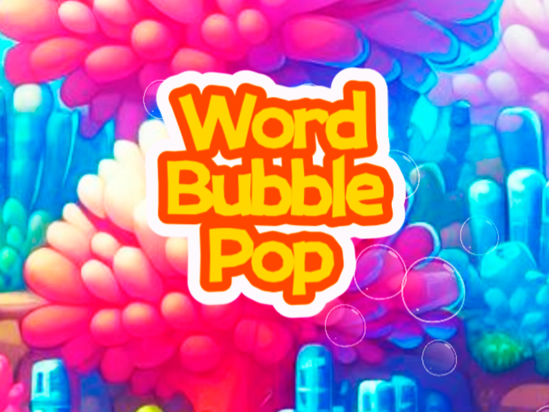 Žaidimas „Word Bubble Pop“ internete