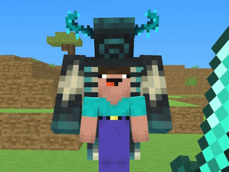Žaidimas „Blockcraft“ kartu internete