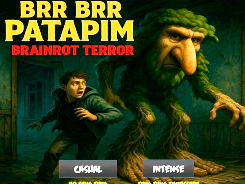 Žaidimas BRR BRR patapim smegenų teroras internete