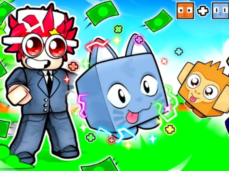 Žaidimas „Obby +1 Pet“ kas sekundes internete