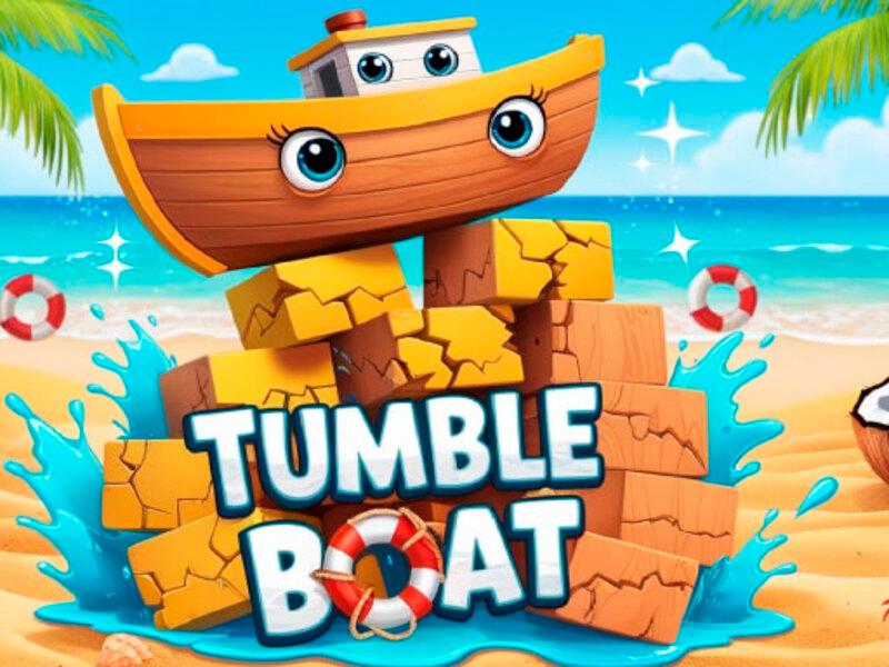 Žaidimas „Tumble“ valtis internete