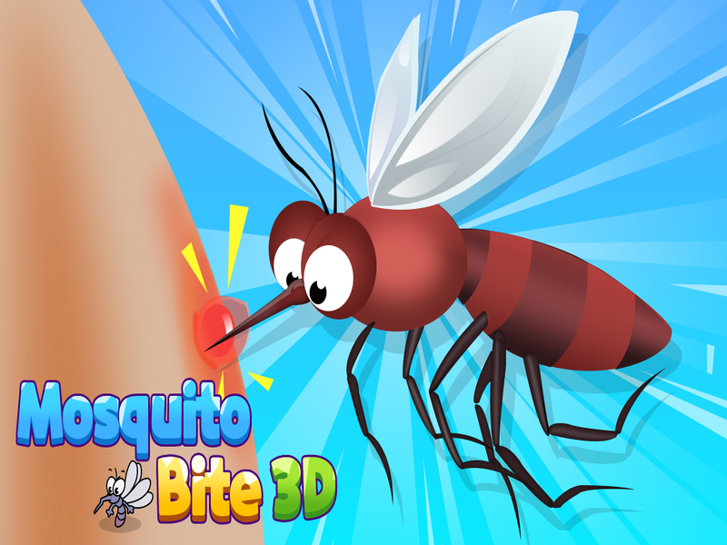 Žaidimas Mosquito įkandimas 3d internete