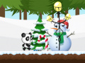 Žaidimas Kalėdų Panda Bėgimas internete