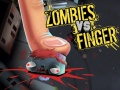 Žaidimas Zombiai prieš Pirštą internete