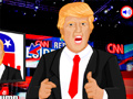Žaidimas Donald Trump prieš Hillary Clinton internete