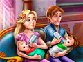 Žaidimas Rapunzel dvynių šeimos diena internete