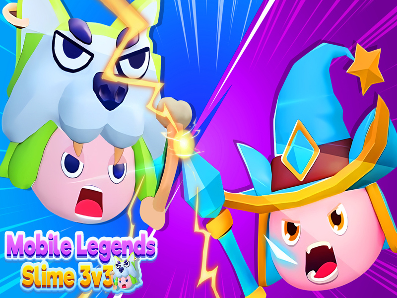 Žaidimas „Mobile Legends Slime 3V3“ internete
